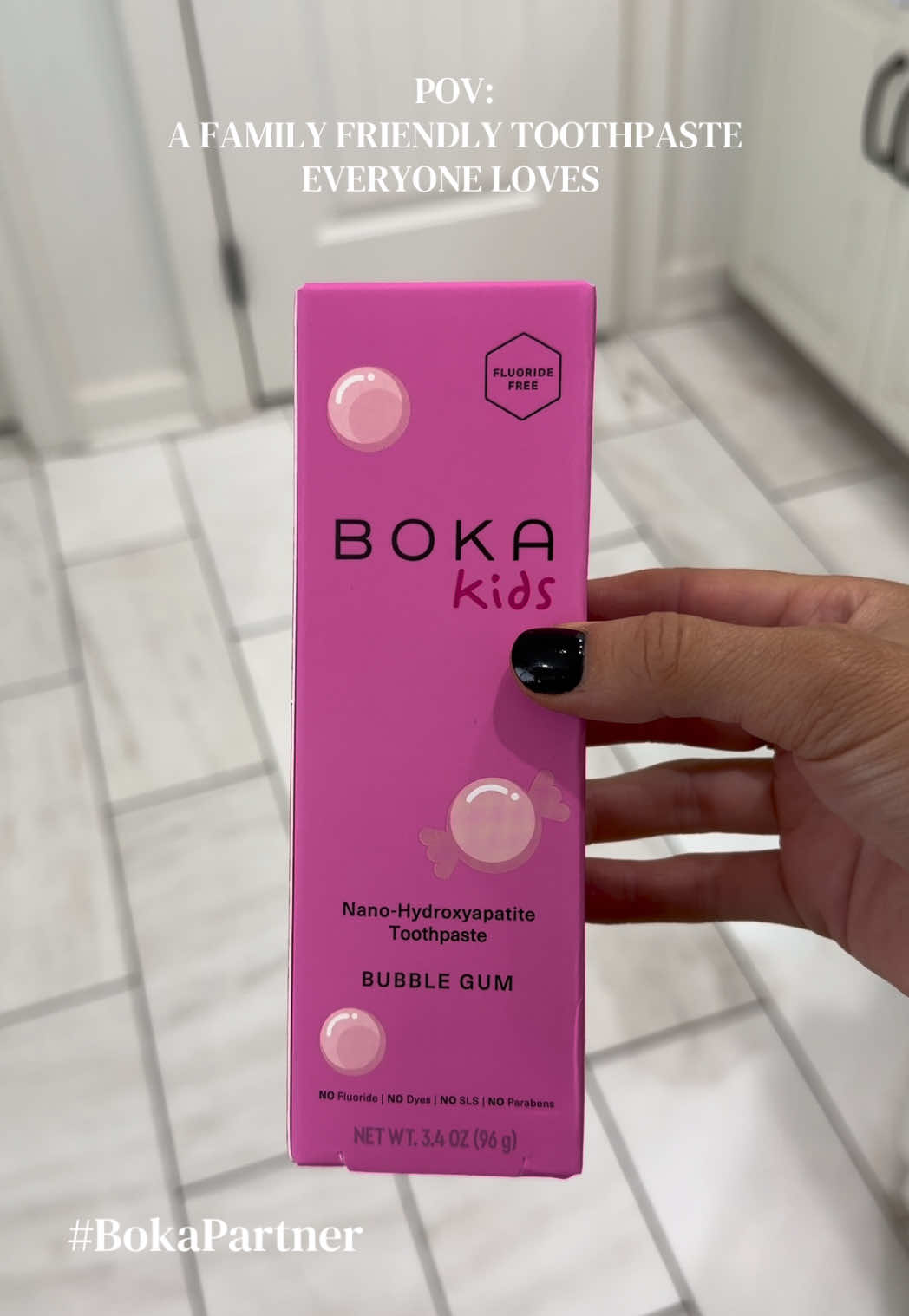 Boka Toothpaste is a favorite in our household and my toddler LOVES the new bubble gum flavor! Shop at your local target
